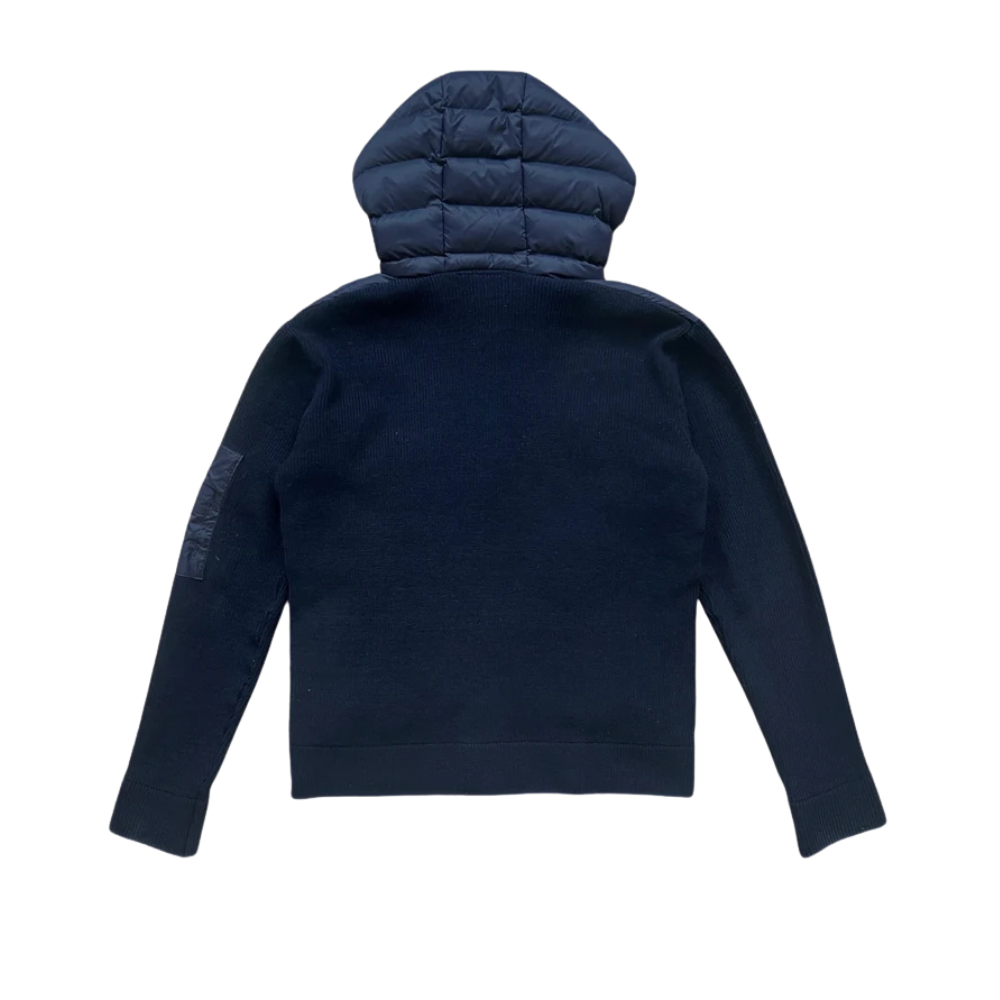 Hybrid Padded Knit Cardigan