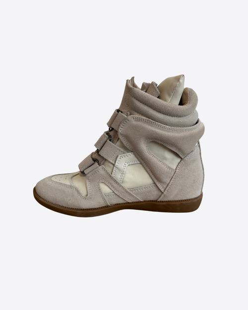 Wedge sneaker White