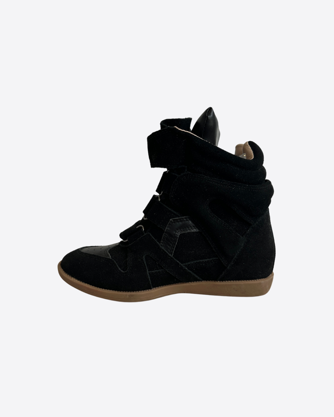 Wedge Sneaker Black