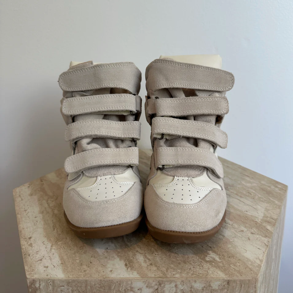 Wedge sneaker White