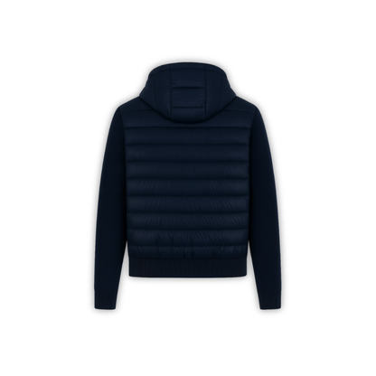 Down Knit Zip Cardigan NAVY