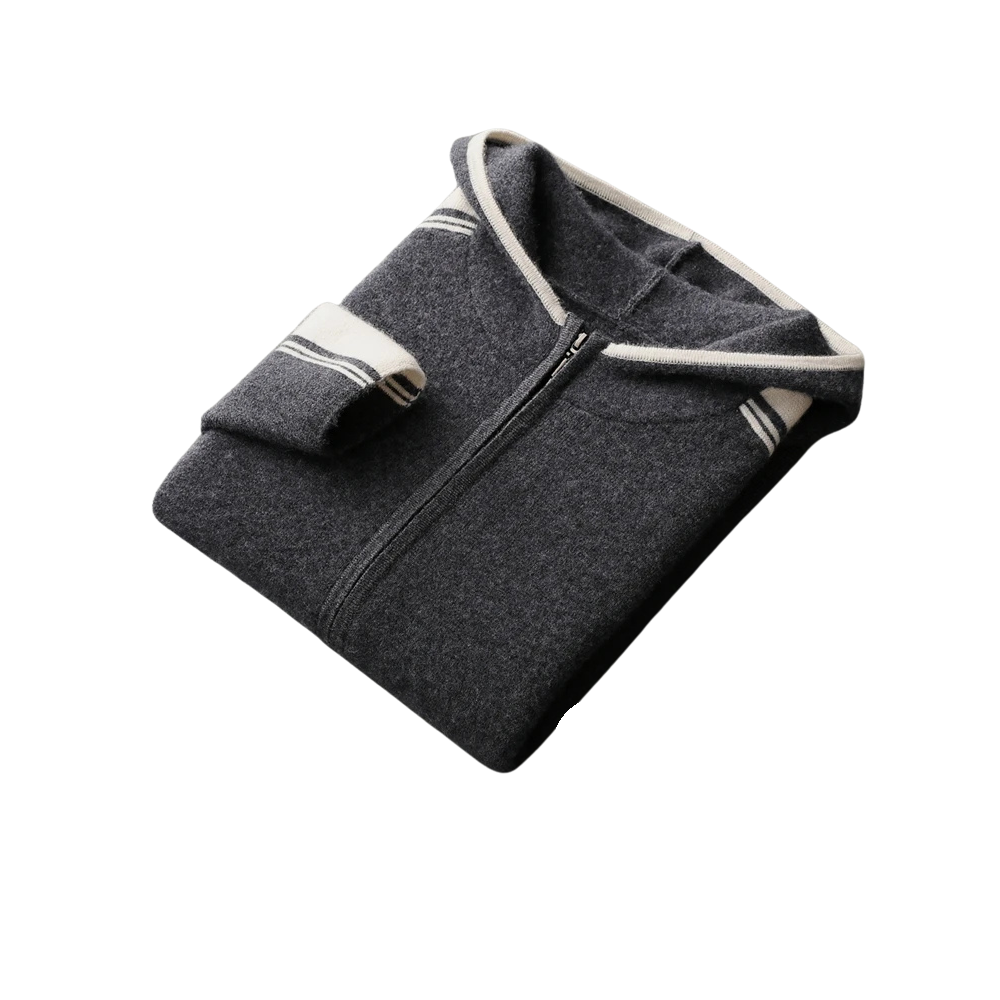 Men's Sweater 100% Merino Wool Cardigan