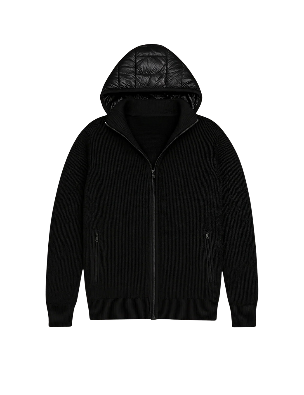 Arlo Detachable Knit Hoodie