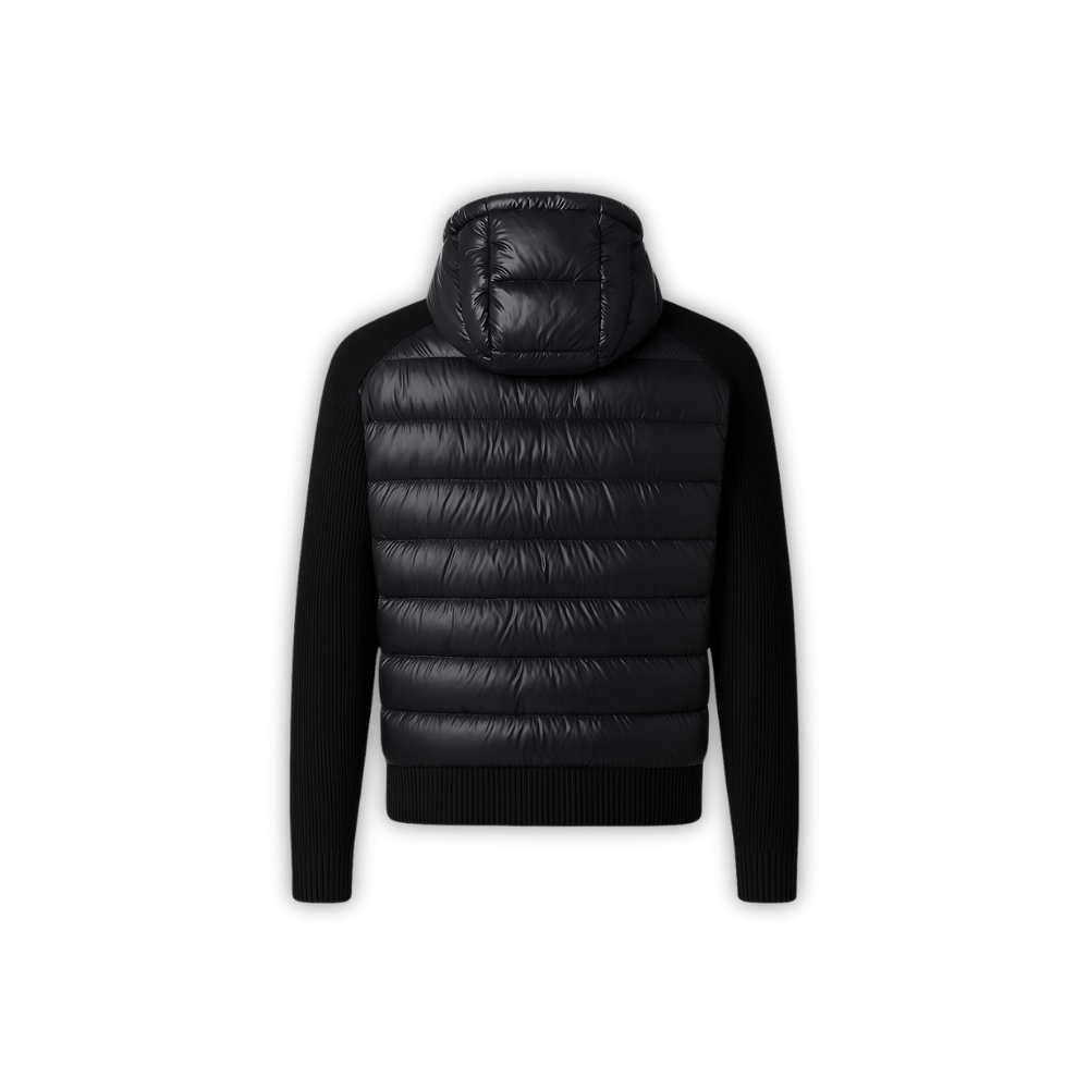 Vexon Puffer Knit Cardigan