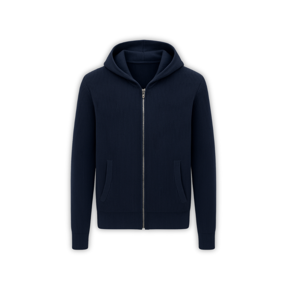 Kendry Knit Zip Hoodie