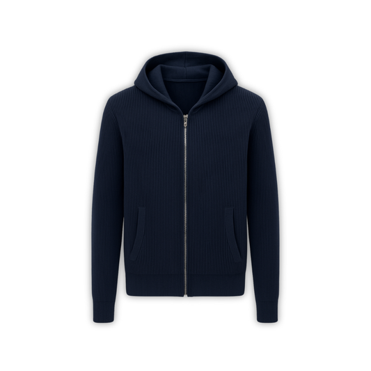 Kendry Knit Zip Hoodie