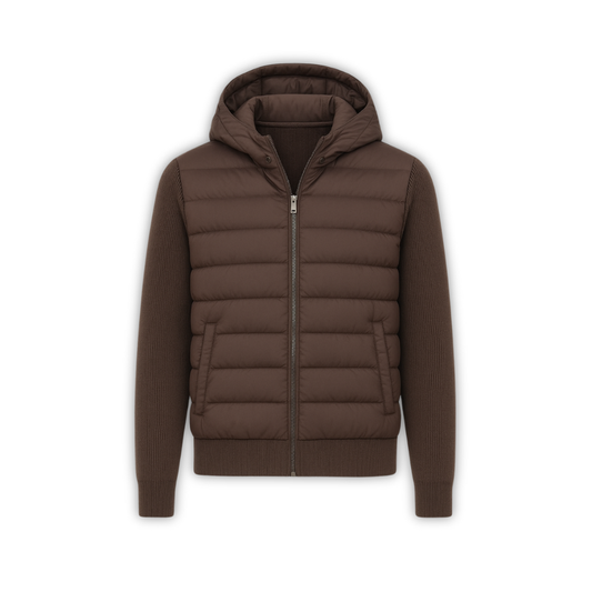 Oren Quilted Knit Hoodie