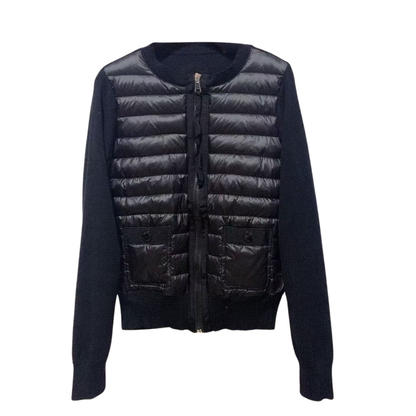 Paded Knit Cardigan