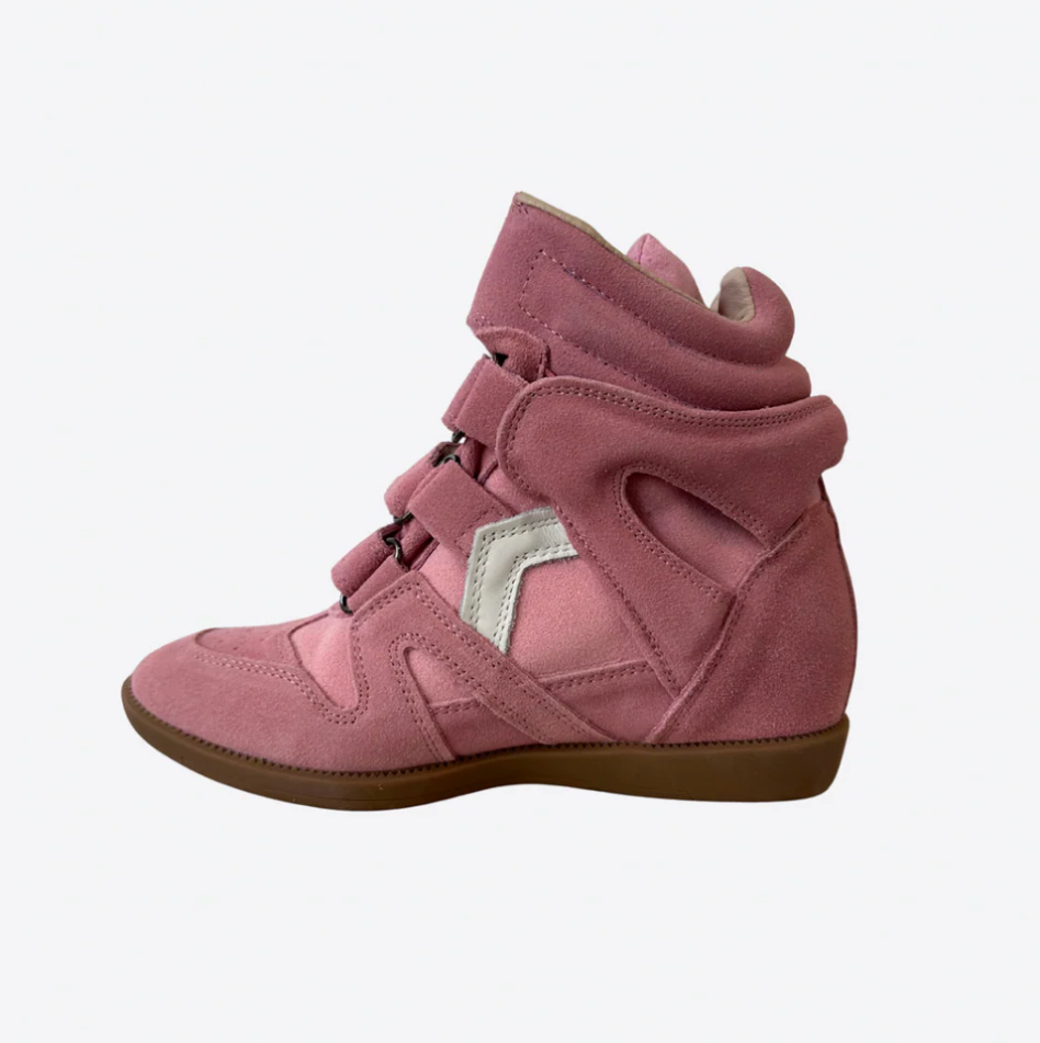 Wedge Sneaker Pink