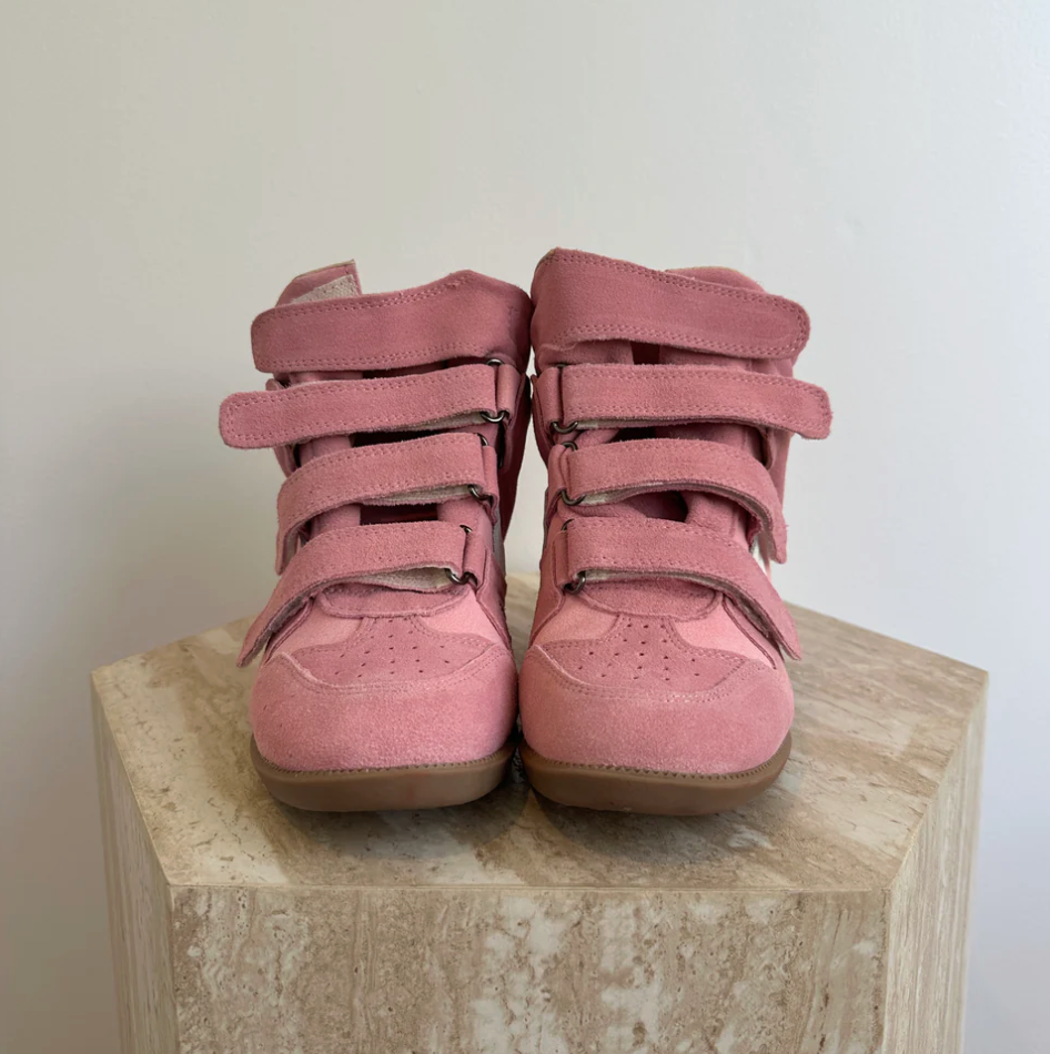 Wedge Sneaker Pink