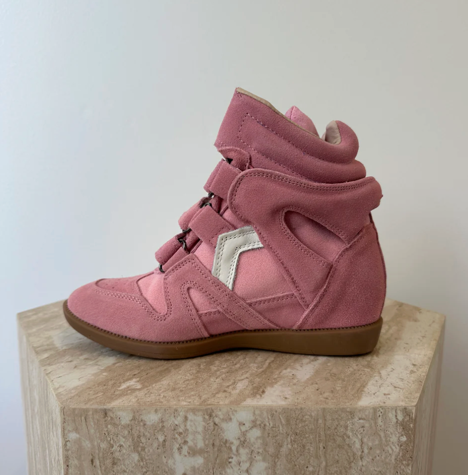 Wedge Sneaker Pink