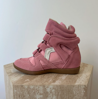 Wedge Sneaker Pink