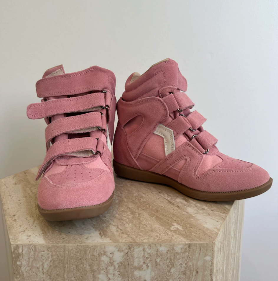Wedge Sneaker Pink