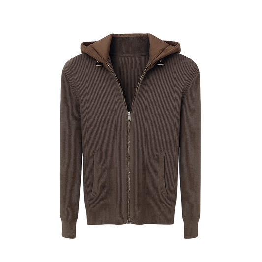 Ribbed Knit Cardigan